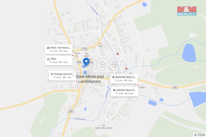 Pronájem bytu 1+1, Staré Město pod Landštejnem, 43 m2