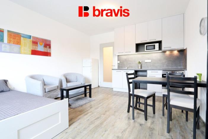 Pronájem bytu 1+kk, Brno, třída Generála Píky, 28 m2