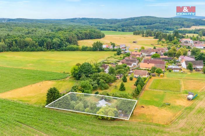 Prodej pozemku pro bydlení, Zemětice - Chalupy, 1160 m2