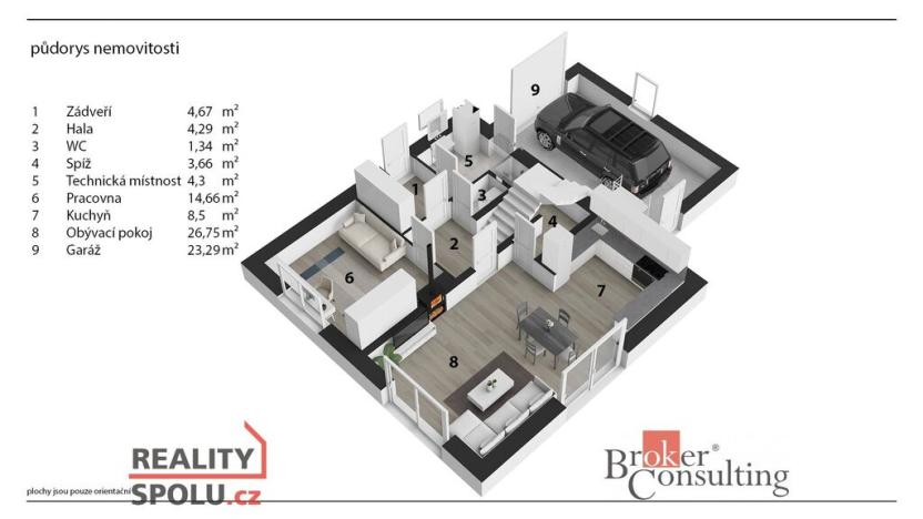 Prodej rodinného domu, Choťánky, Souběžná, 158 m2
