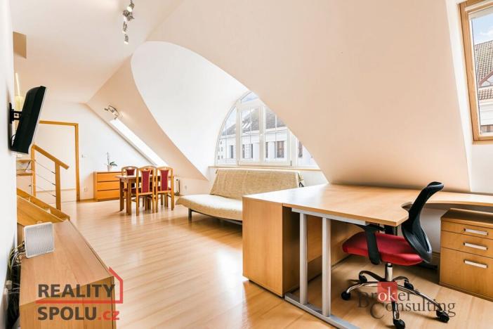 Pronájem bytu 3+kk, Brno - Veveří, Tučkova, 75 m2