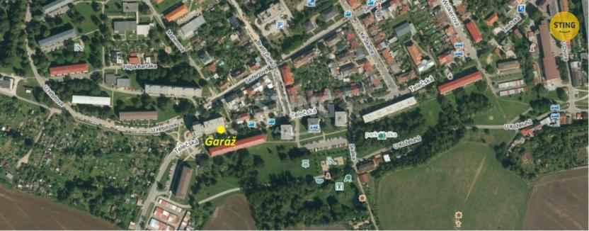 Pronájem garáže, Jihlava, 15 m2