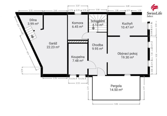 Prodej rodinného domu, Křešice - Sedlec, 204 m2