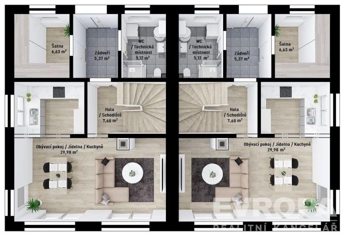 Prodej rodinného domu, Mirotice, K Miškovci, 105 m2