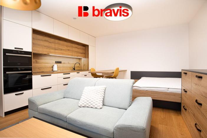 Pronájem bytu 1+kk, Brno - Líšeň, Prokopa Velikého, 35 m2
