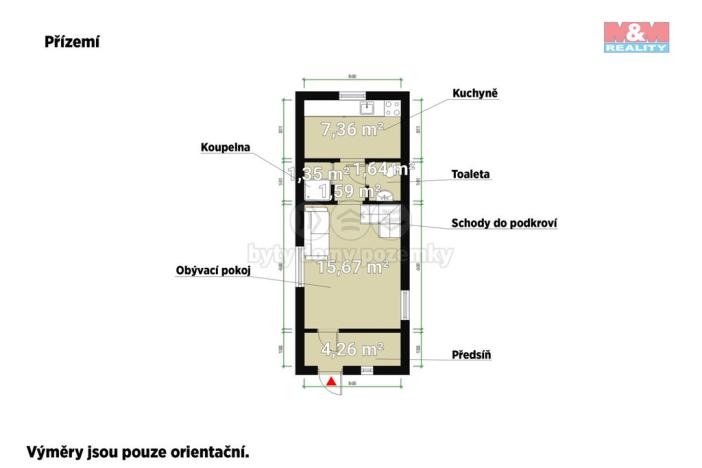 Prodej pozemku pro bydlení, Cheb - Podhrad, 52 m2