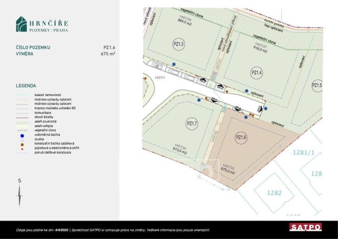 Prodej pozemku pro bydlení, Praha - Šeberov, U školky, 675 m2