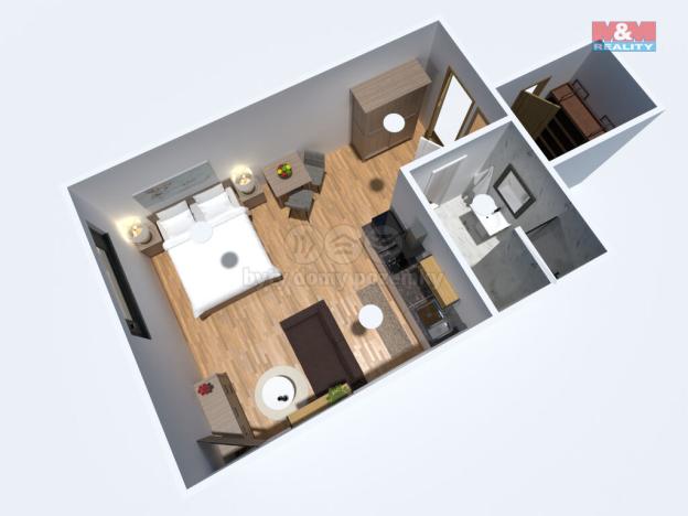 Prodej bytu 1+kk, Vrchlabí - Hořejší Vrchlabí, Horská, 31 m2