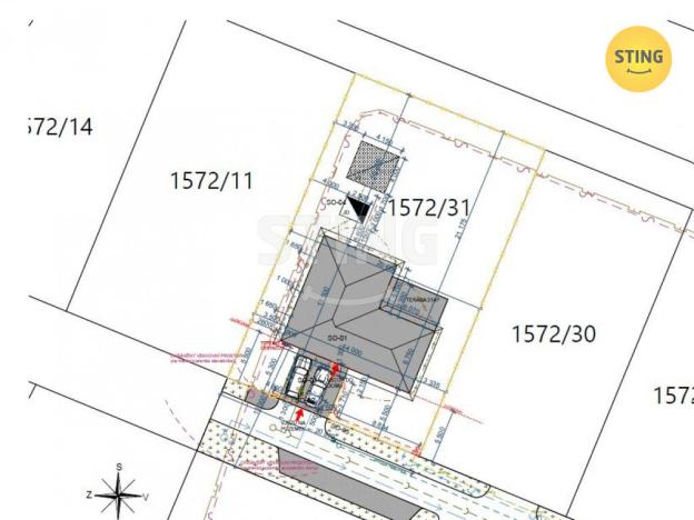 Prodej pozemku pro bydlení, Chlumec nad Cidlinou - Kladruby, 692 m2