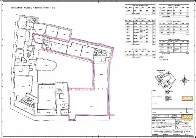 Pronájem kanceláře, Praha - Nové Město, Myslíkova, 424 m2