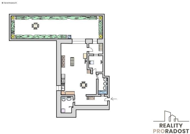 Prodej bytu 3+kk, Silvi,Itálie, 100 m2