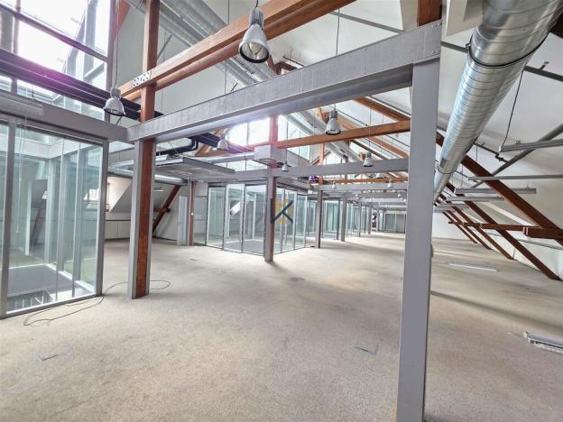 Pronájem kanceláře, Praha - Holešovice, U průhonu, 1400 m2