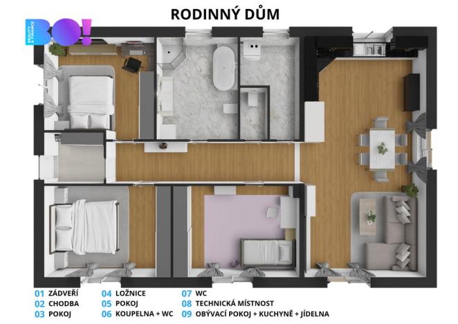 Prodej rodinného domu, Třinec, 117 m2