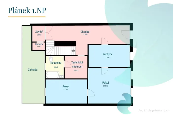 Prodej vícegeneračního domu, České Budějovice, Komenského, 240 m2