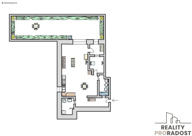 Prodej bytu 2+kk, Silvi,, Itálie, 75 m2