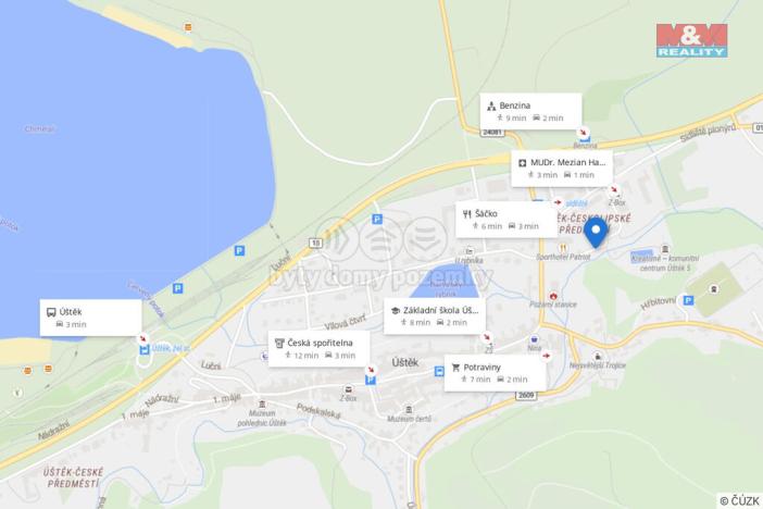 Prodej garáže, Úštěk, 23 m2