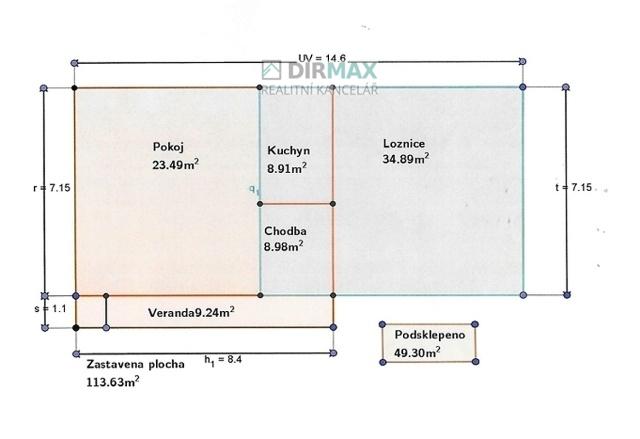 Prodej chalupy, Čížkov - Měrčín, 150 m2