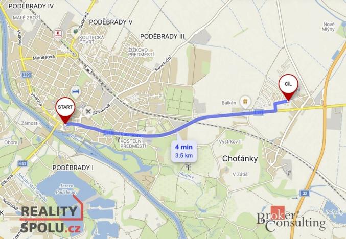 Prodej rodinného domu, Poděbrady - Poděbrady III, Palackého, 158 m2