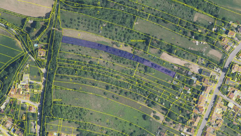 Prodej zahrady, Brno - Jehnice, 3135 m2