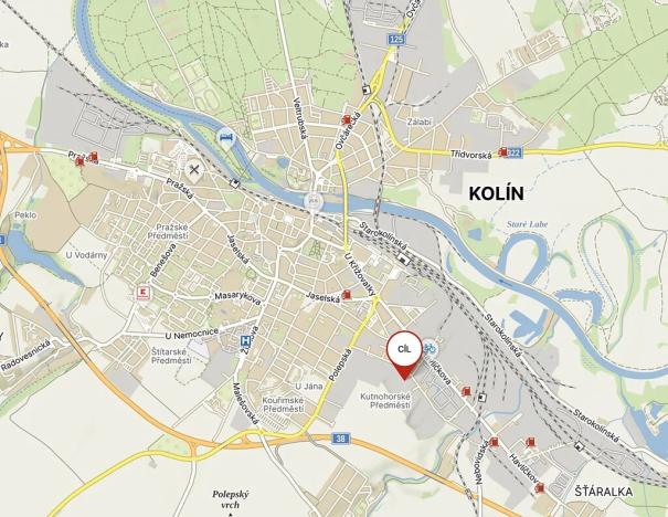 Pronájem skladu, Kolín, Plynárenská, 7700 m2