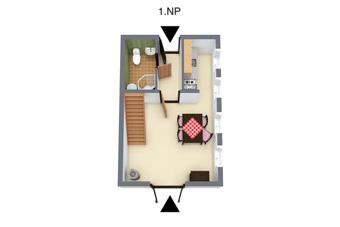 Prodej chaty, Soběslav, Na Cihelně, 45 m2