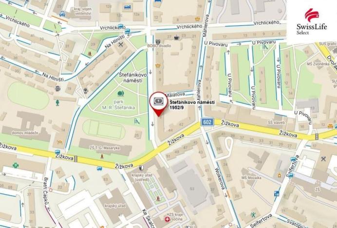 Prodej bytu 2+kk, Jihlava, Štefánikovo náměstí, 47 m2