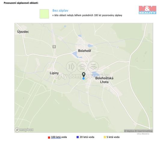 Prodej louky, Bolehošť, 2000 m2