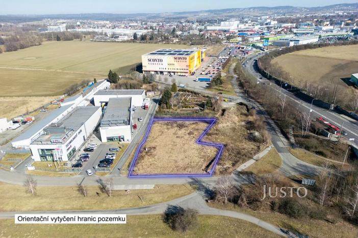 Prodej komerčního pozemku, České Budějovice, U Voříškova dvora, 2608 m2