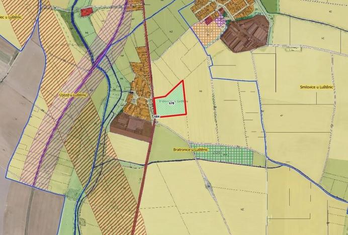 Prodej pole, Smilovice, 36131 m2
