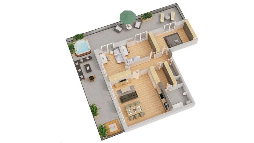 Prodej bytu 4+kk, Praha - Hostavice, Českobrodská, 115 m2