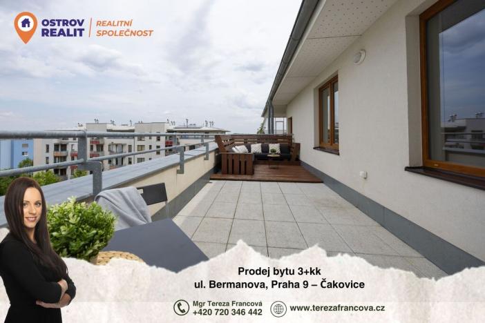 Prodej bytu 3+kk, Praha, Bermanova, 57 m2