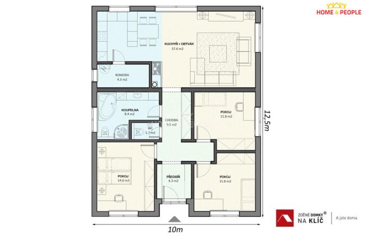 Prodej rodinného domu, Machová, 125 m2