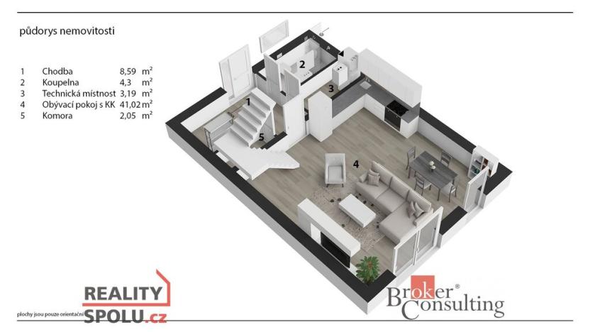 Prodej bytu 4+kk, Brandýs nad Labem-Stará Boleslav - Stará Boleslav, 125 m2