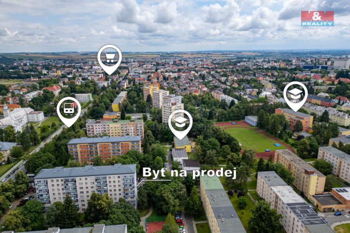 Prodej bytu 3+kk, Opava - Předměstí, Olomoucká, 63 m2