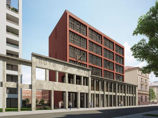 Pronájem kanceláře, Praha, Pernerova, 300 m2