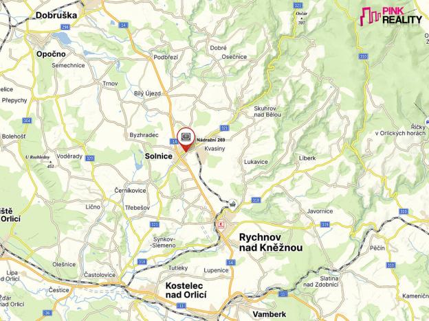 Prodej rodinného domu, Solnice, Nádražní, 98 m2