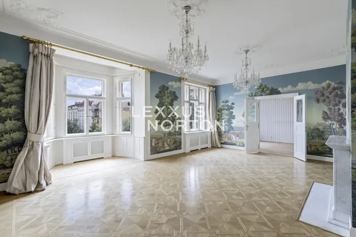 Pronájem bytu 4+kk, Praha - Vinohrady, náměstí Jiřího z Poděbrad, 189 m2