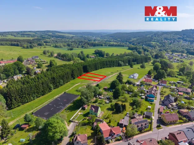 Prodej pozemku pro bydlení, Krásná, 1000 m2