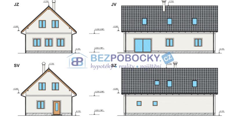 Prodej rodinného domu, Okrouhlice - Chlístov, 157 m2