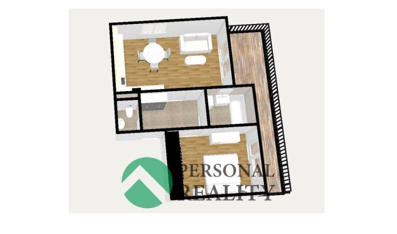 Prodej bytu 2+kk, Praha - Jinonice, Barvitiova, 52 m2