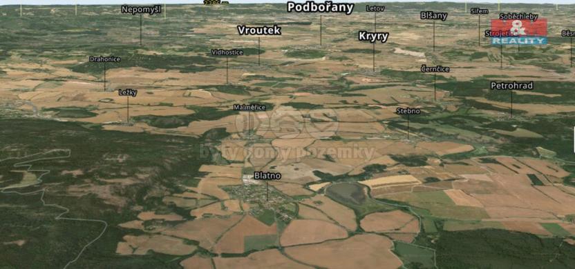 Prodej pozemku pro bydlení, Blatno, 1323 m2