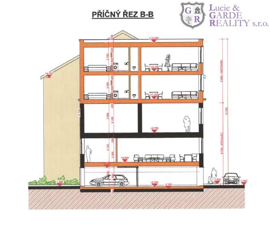 Prodej činžovního domu, České Budějovice, Fráni Šrámka, 250 m2