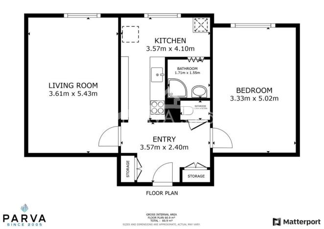 Prodej bytu 2+1, Plzeň - Bolevec, Komenského, 57 m2
