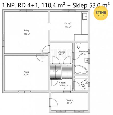Prodej rodinného domu, Zábřeh, Říční, 130 m2