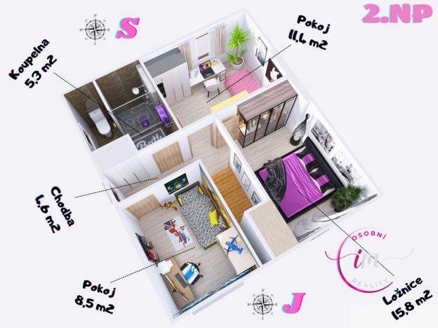 Prodej rodinného domu, Třebíč - Borovina, Řípovská, 117 m2