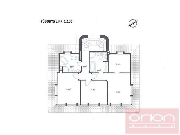 Pronájem bytu 5+1, Praha - Košíře, Na Šmukýřce, 200 m2