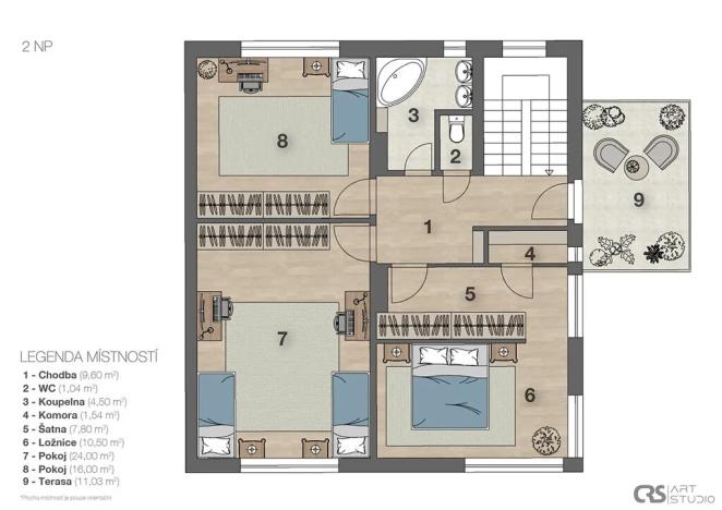 Prodej rodinného domu, Hajany, 158 m2