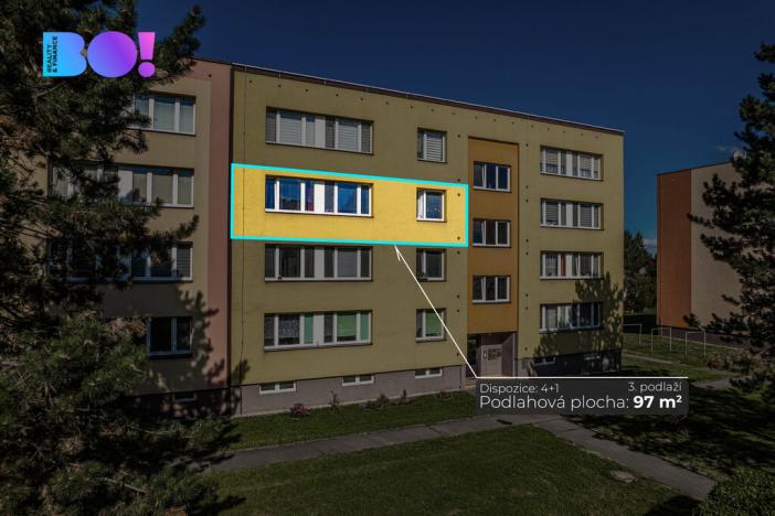 Prodej bytu 4+1, Paskov, Papírenská, 97 m2