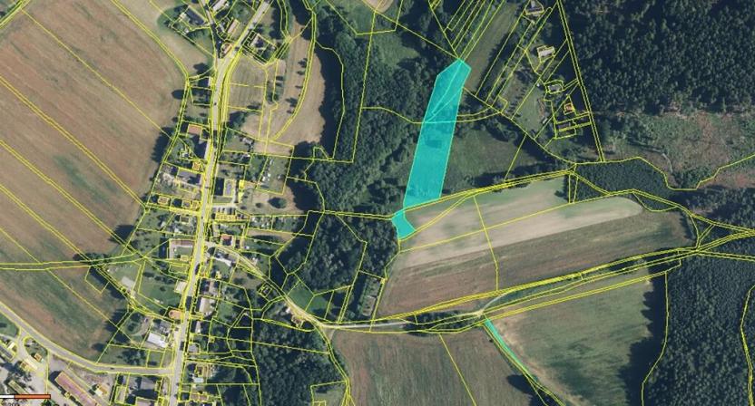 Prodej pole, Kocbeře, 97623 m2