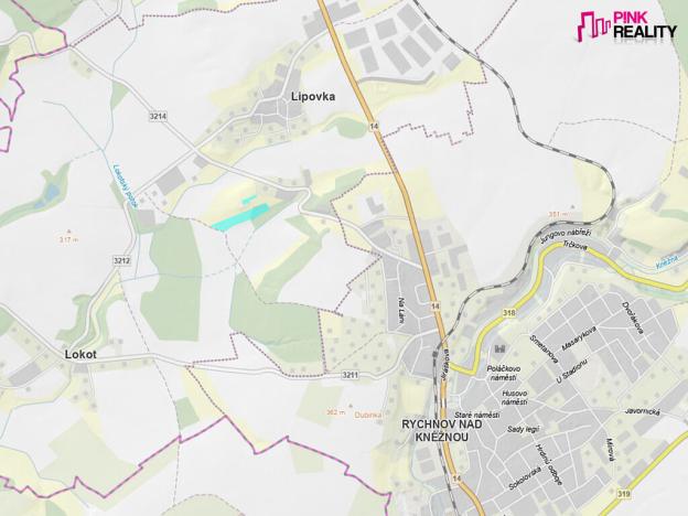 Prodej louky, Rychnov nad Kněžnou, 16663 m2